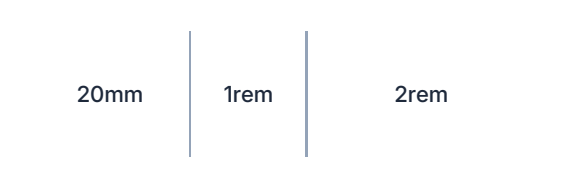 Column widths